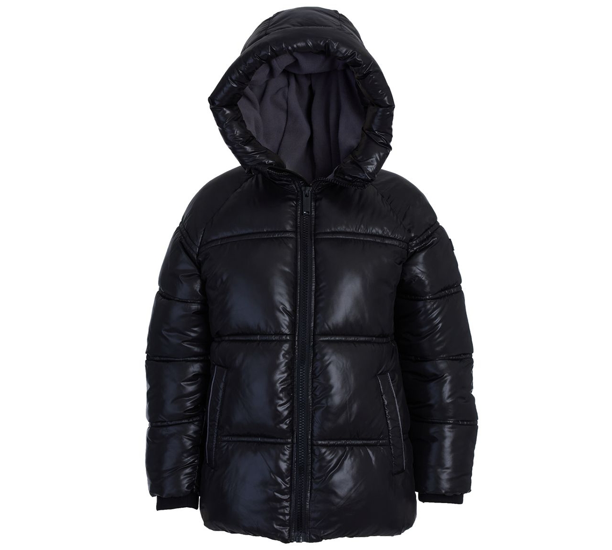 Michael Kors Kids' Toddler And Little Boys Heavyweight Shine Puffer Jacket In Black