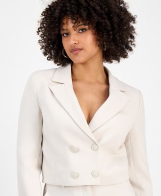 Women's Joandra Double-Breasted Cropped Blazer