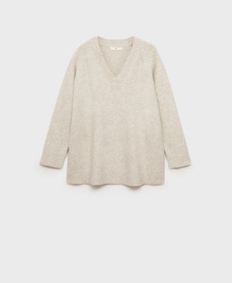 Women's V-Neck Knit Sweater