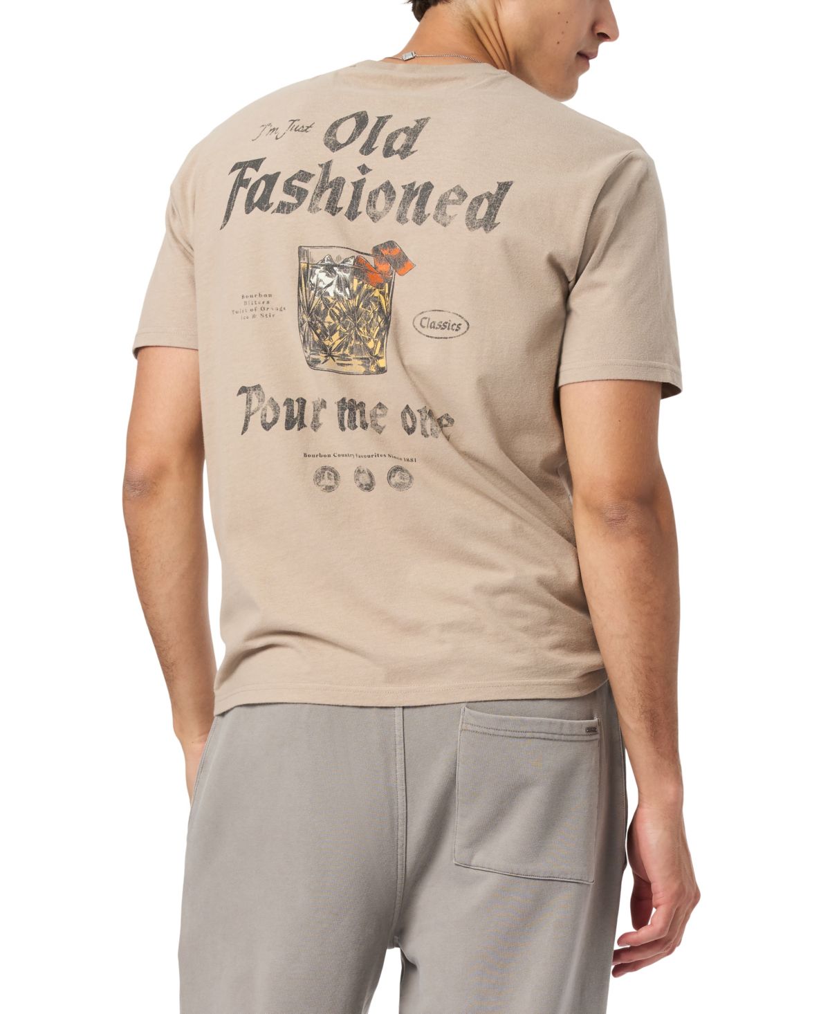 Мужская футболка Thayer Regular Fit с графическим принтом