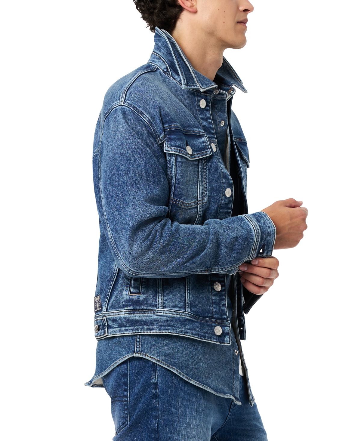 Buffalo David Bitton Men's Joe Denim Jacket In Blue