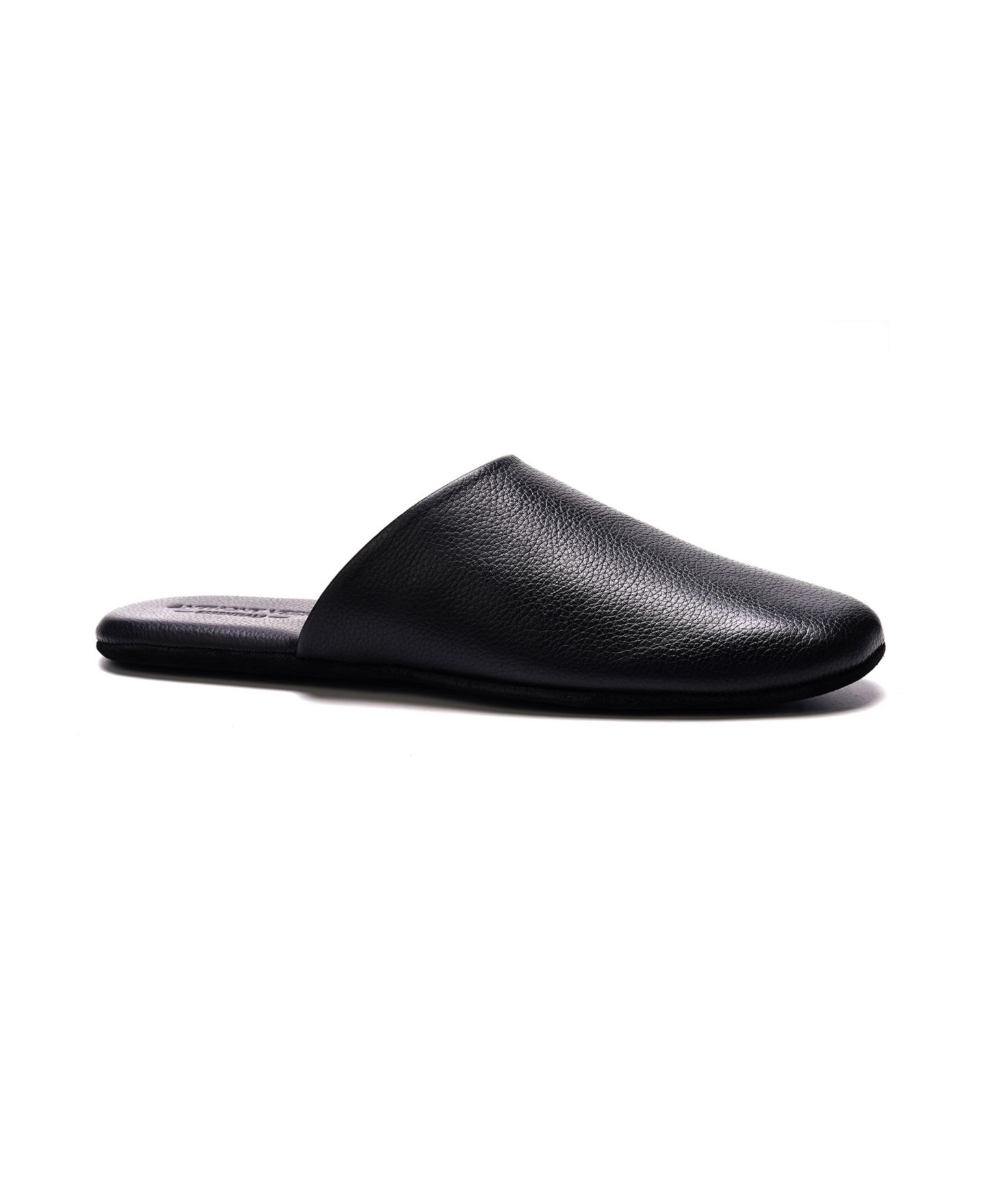 Мужские тапочки Anthony Veer Clark House Slip On Slippers, цвет: Чёрный — фото 1