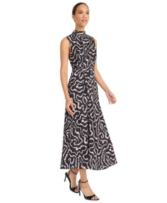 Women's Sleeveless Midi Dress