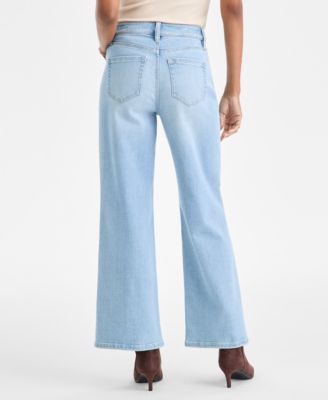 Petite Wide-Leg Jeans, Macy's Exclusive