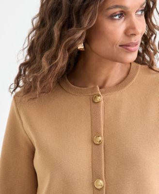 Women's Structured Cardigan Jacket, P/XS-XXL, Macy's Exclusive