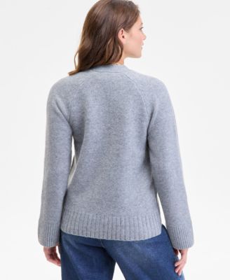 Women's Saddle Sleeve V-Neck Cardigan, Macy's Exclusive