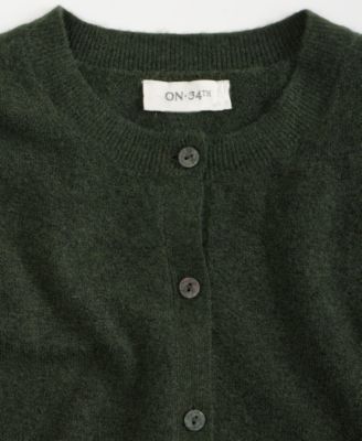 Women's Ruffle-Hem Cardigan, Macy's Exclusive