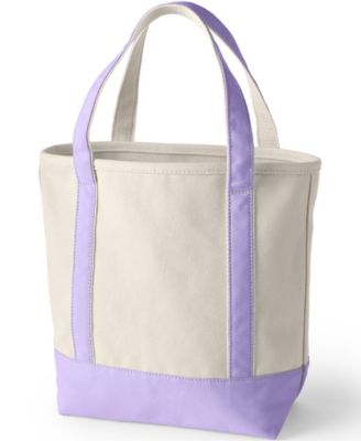 Medium 5 Pocket Open Top Canvas Tote Bag