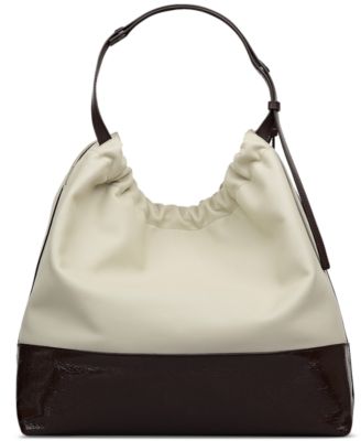 The Portobello Large Leather Drawstring Shoulder Bag