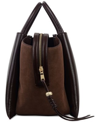 The Romilly Extra Large Leather Zip Top Grab Bag
