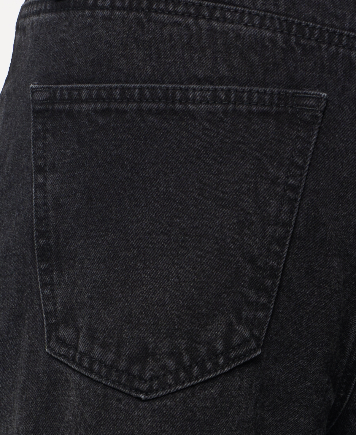 Lazer Men's Loose Fit Denim Jeans In Black