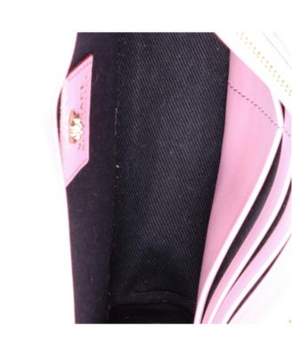 Palazzo Medusa Chain Crossbody Bag Crystal Embellished Leather