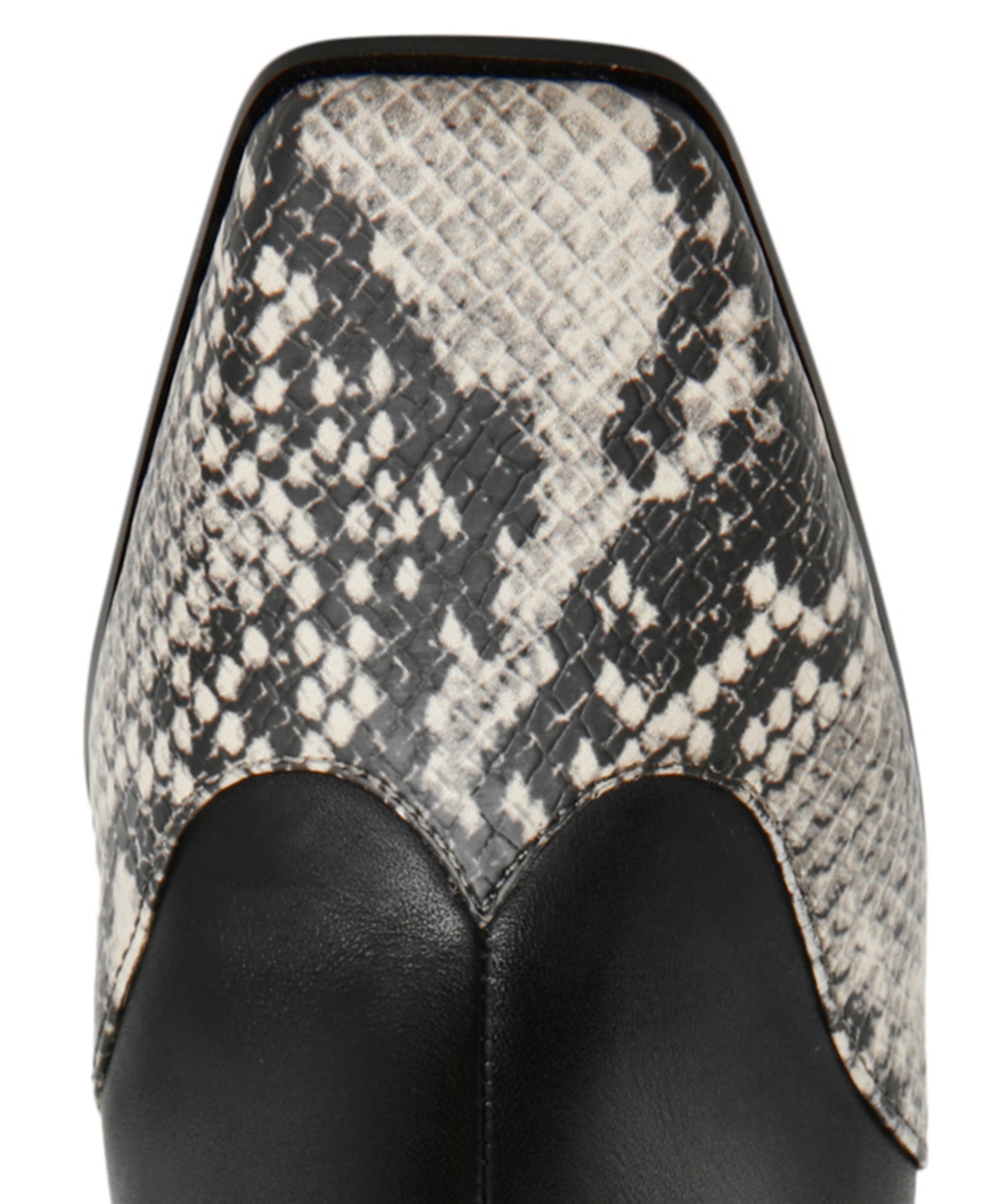 Steve Madden Women's Lyle-a Square-Toe Blade-Heel Dress Booties