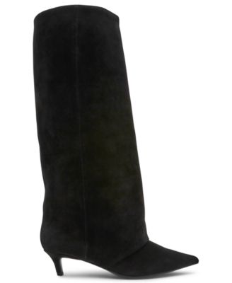 Women's Luca Slouchy Kitten-Heel Dress Boots, Regular & Wide Calf