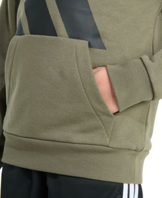 Big Boys 8-20 Long-Sleeve Essential Big Logo Fleece Pullover Hoodie	