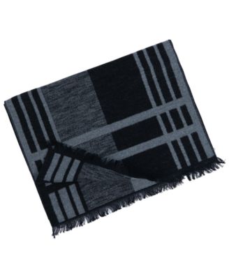 Men's Plaid Pattern Scarf