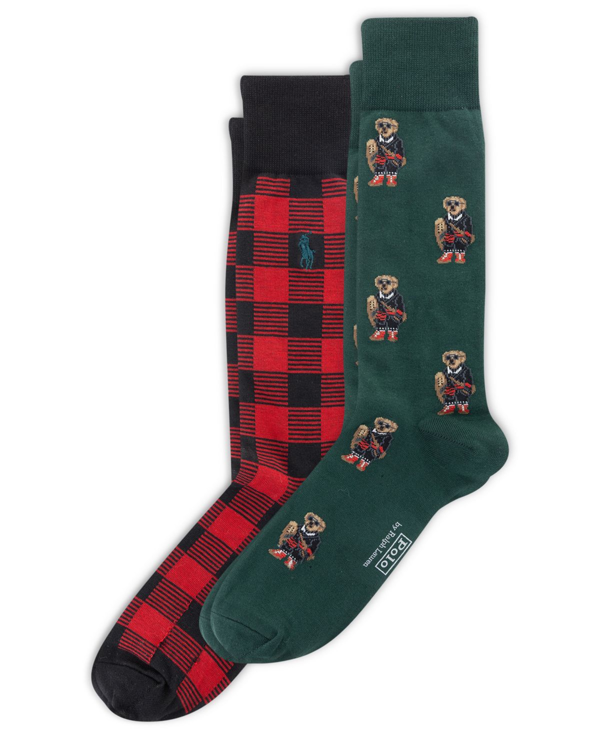 Мужские носки Mini Holiday Bear Slack из 2 упаковок