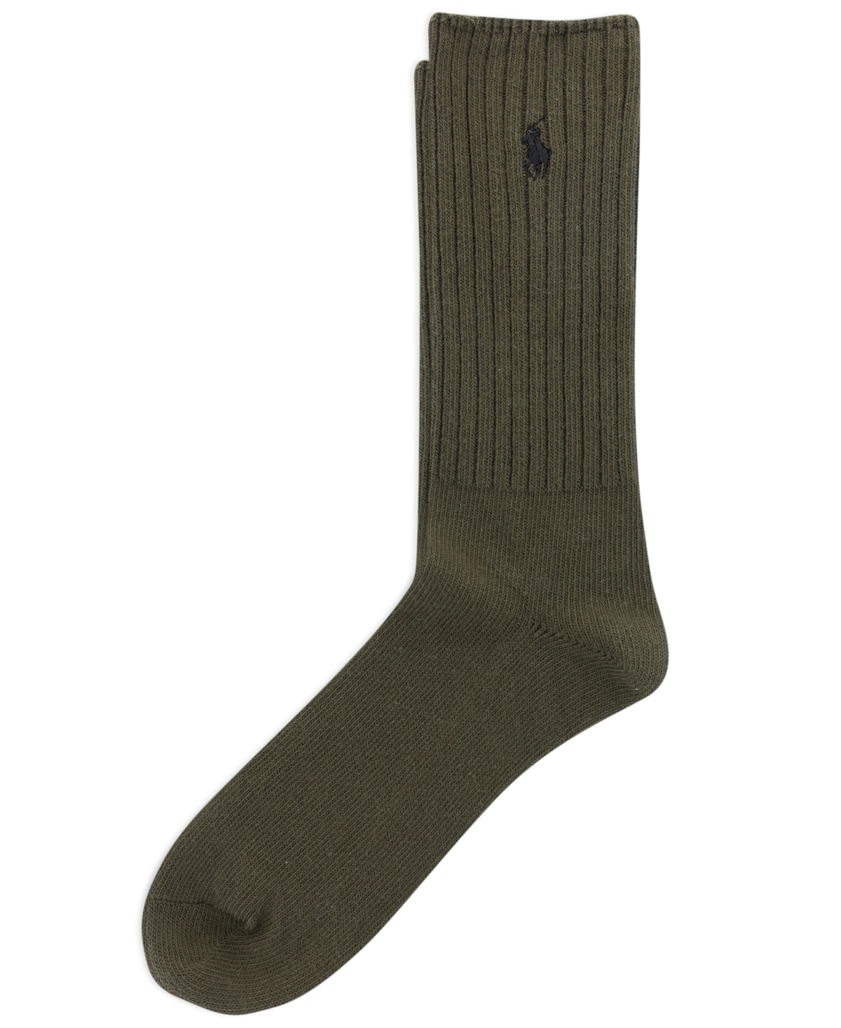 Polo Ralph Lauren Men's Single Classic Crew Socks In Green