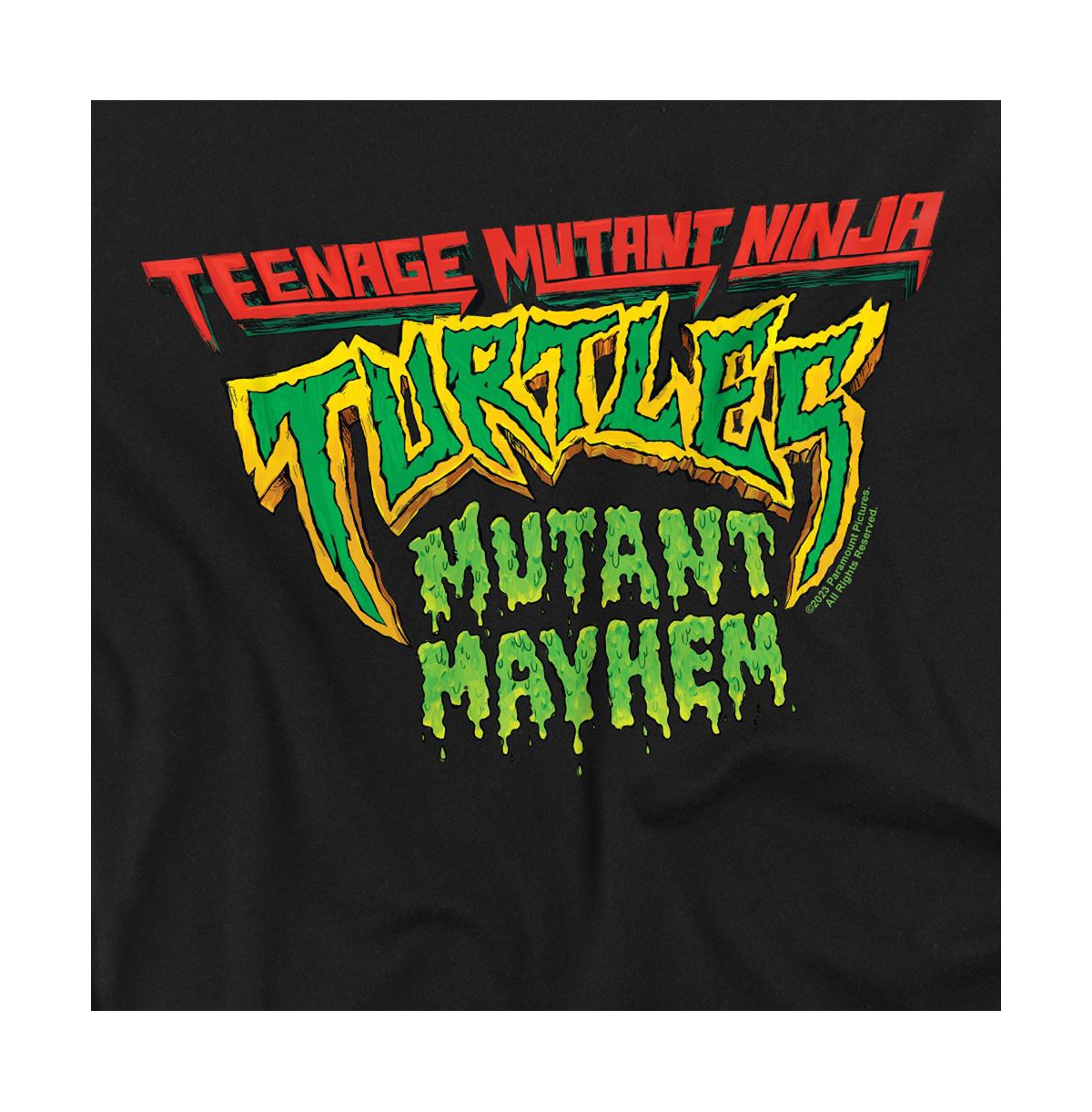 Logovision Men's Tmnt Mutant Mayhem Logo T-Shirt