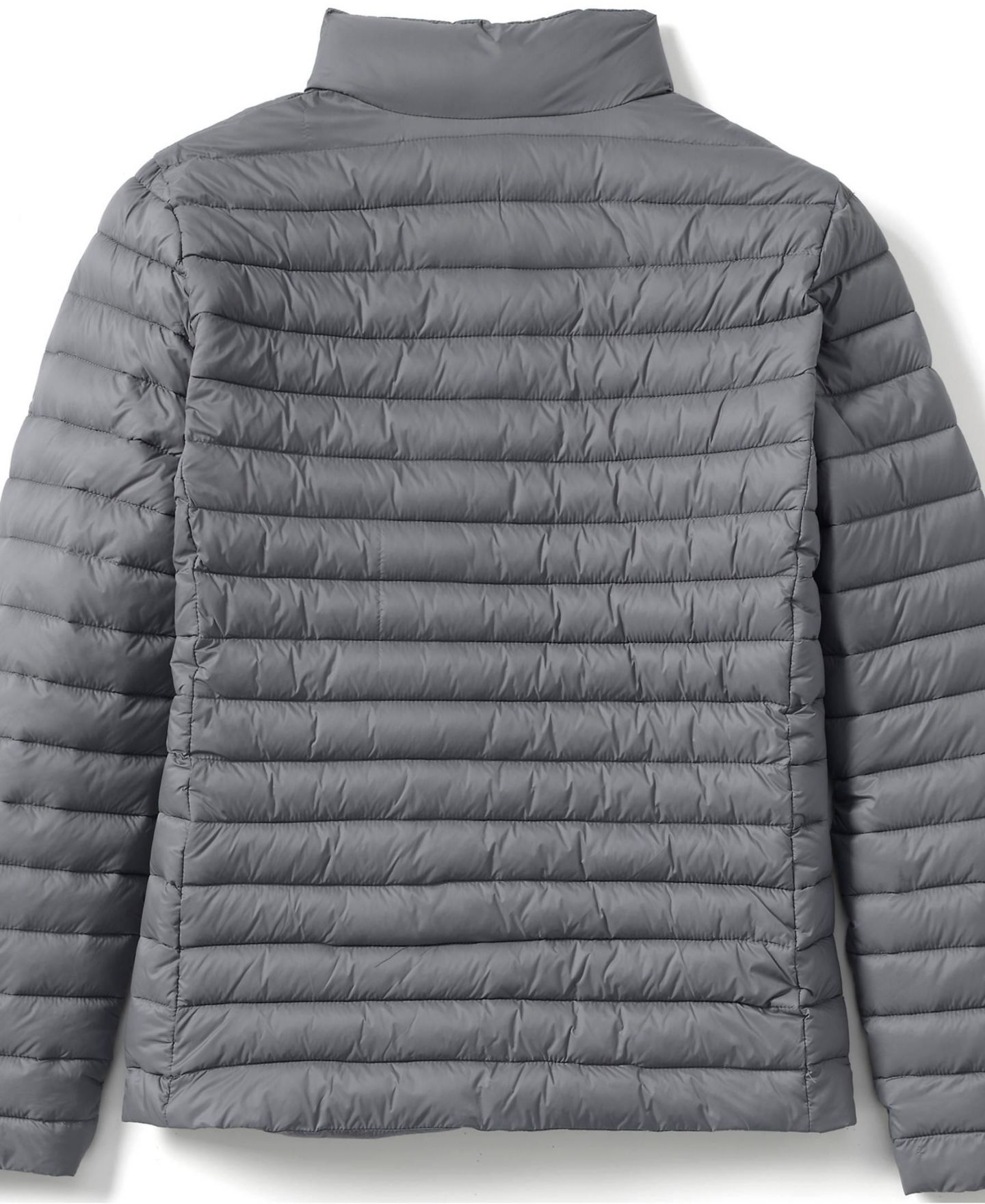 Женская куртка Lands' End Insulated, цвет: Серый — фото 3