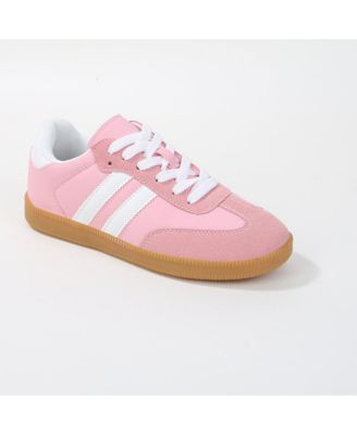 Lisa Retro Stripe Gum Sole Sneakers
