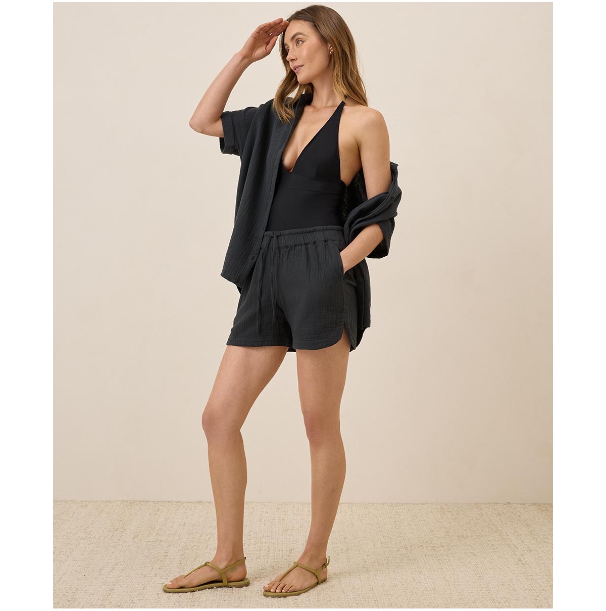 Pact Women's Organic Cotton Softspun High Neck Tank