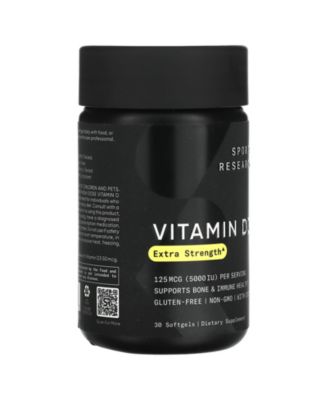 Vitamin D3 Strength mcg 000 IU) - Softgels