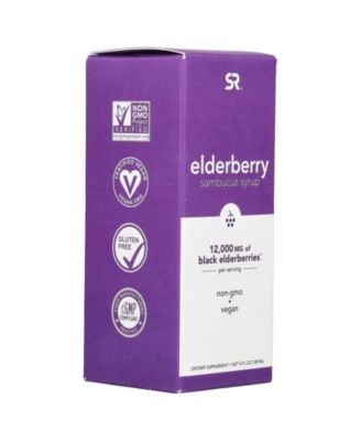 Elderberry Sambucus Syrup  12 000 mg  -  4 fl oz (120 ml)