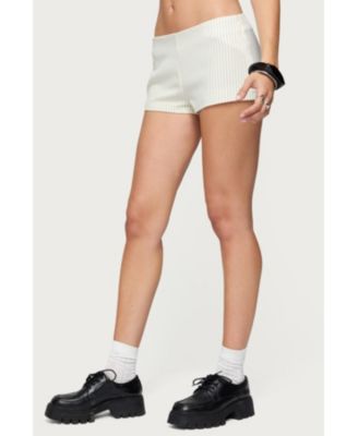 Womens Annalisa Pinstripe Shorts