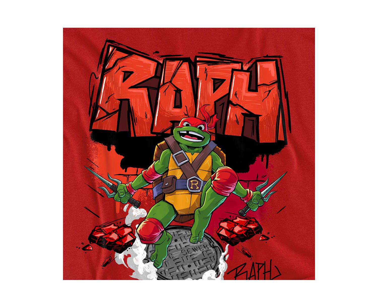 Men's Tales Of The Raph Sewer T-Shirt