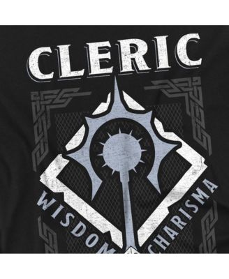 Big & Tall Dungeons Dragons Cleric Wisdom Charisma T-Shirt
