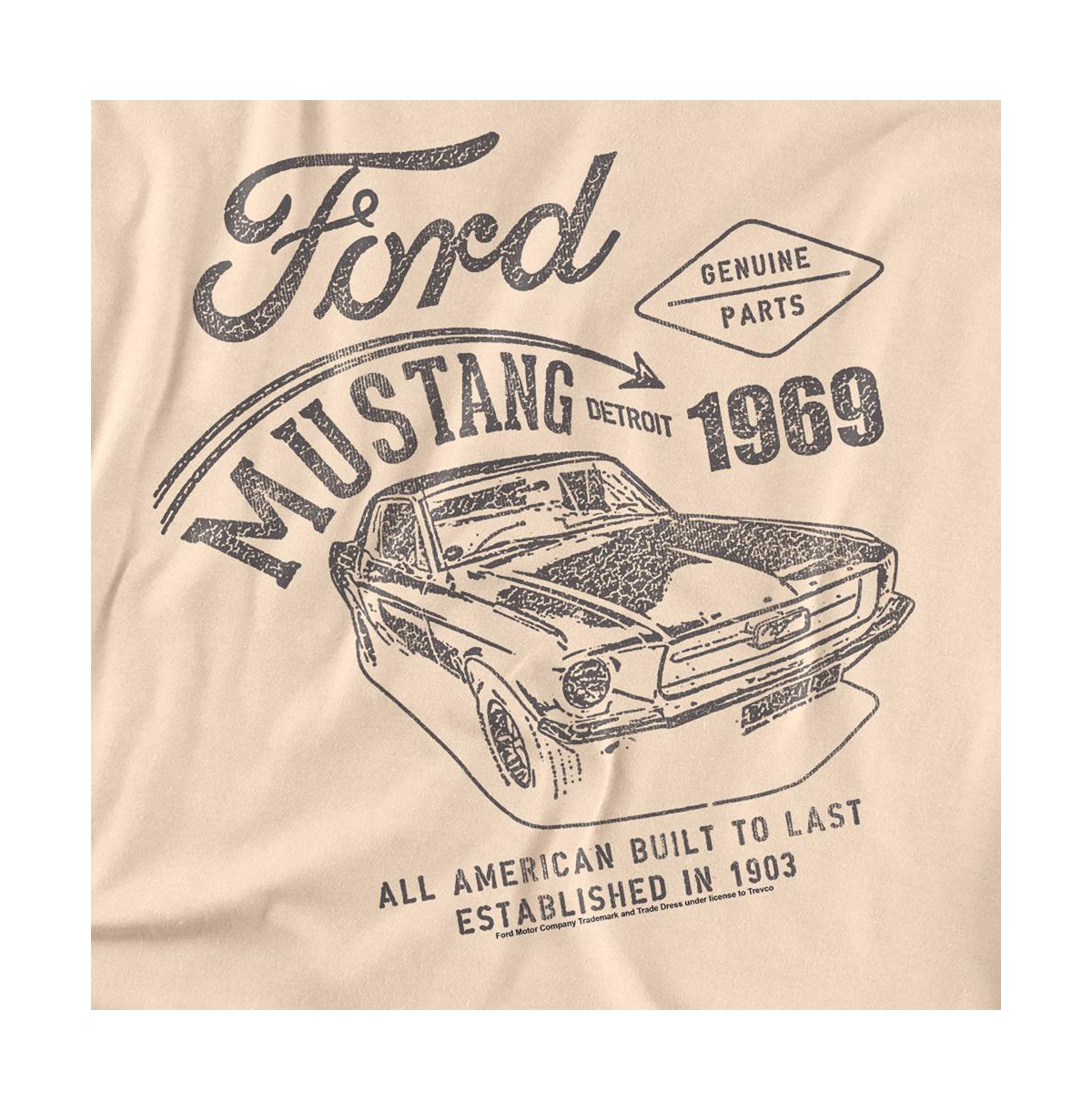 Logovision Men's Mustang Detroit T-Shirt
