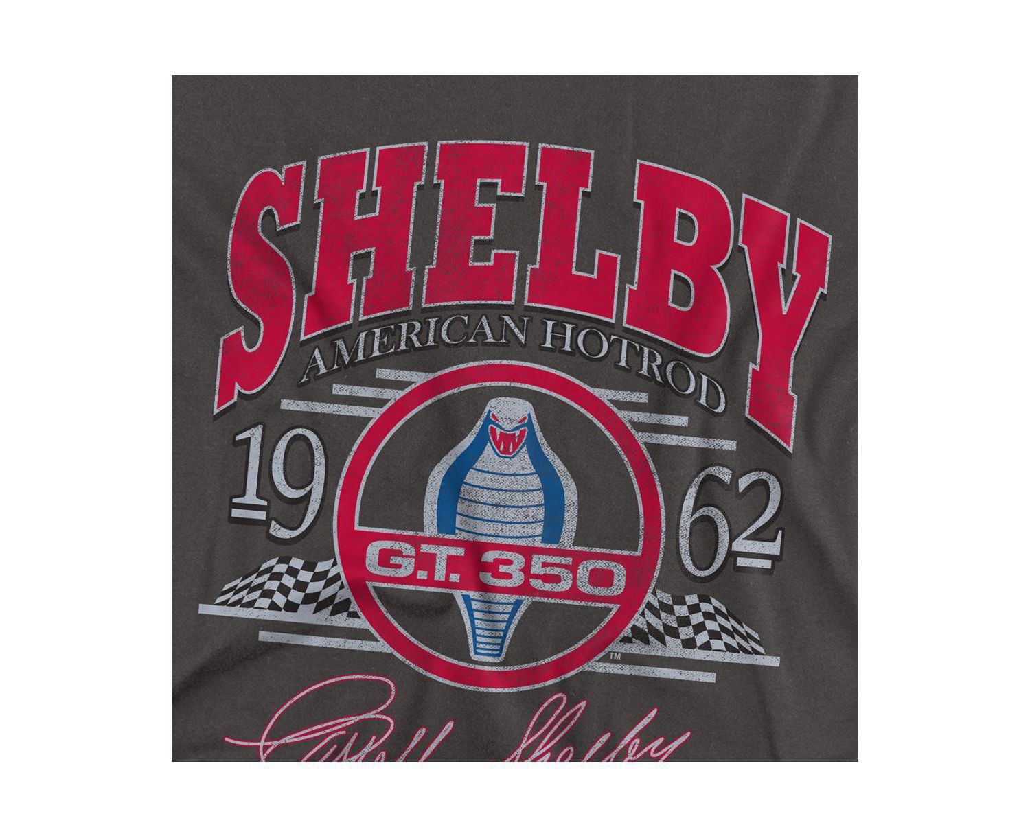 Men's Carroll Shelby Hotrod Arched T-Shirt