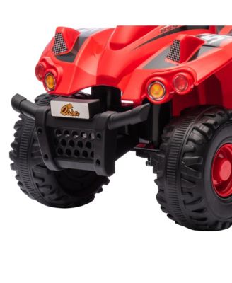 6V Kids ATV 4 Wheeler Quad Car w/ Music for 2-6 Years,