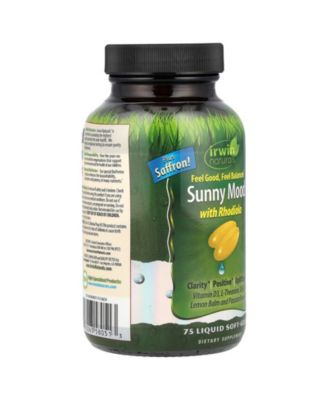 Sunny Mood with Rhodiola  -  75 Liquid Soft-Gels