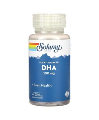 DHA  Plant Sourced  100 mg  -  60 Nutrition Softgels