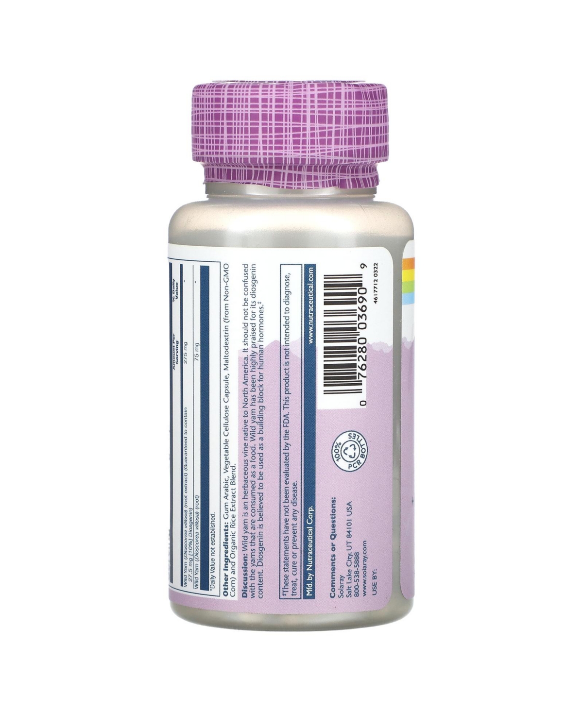 Solaray Vital Extracts Wild Yam