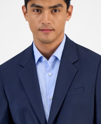 Men's Modern-Fit Solid Wool-Blend Suit Separate Jacket