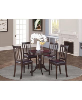 5 Pc Kitchen Table set-Kitchen Table and 4 Dining Chairs