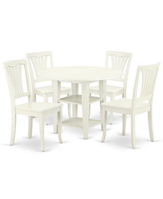 Dining Room Set Linen White