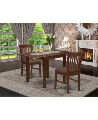  3- piece  solid wood Mahogany Dining Room Set