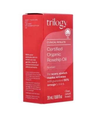 Certified Organic Rosehip Oil  -  0.68 fl oz (20 ml)