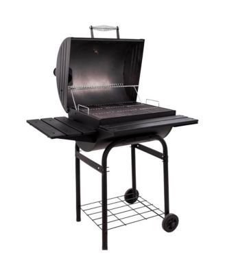 American Gourmet 625 Charcoal Black Barrel Grill