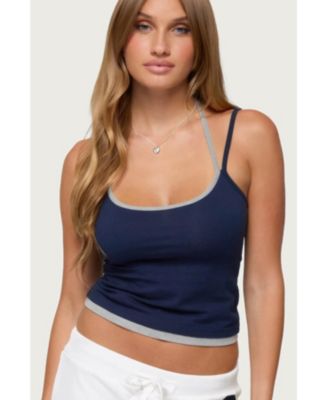 Women's Roya Layered Halter Tank Top