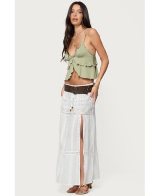 Women's Kailan Ruffled Babydoll Top