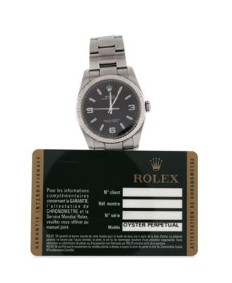Oyster Perpetual Datejust Automatic Watch in Stainless Steel and White Gold 36mm