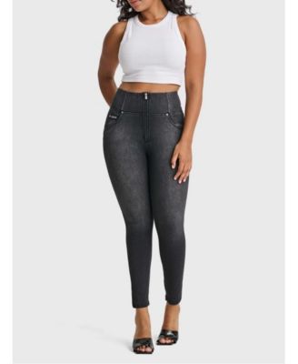 Women's Curvy High-Rise Sculpting Skinny Jeans