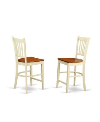 3 Pc counter height pub set - high Table and 2 counter height Chairs