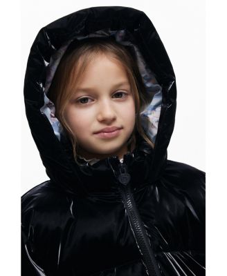 Girls Girls's Long shiny padded jacket