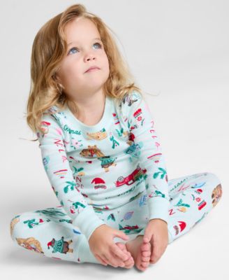 Holiday Lane - Toddler 12M-4T Winter Holiday Snug-Fit Pajama Set